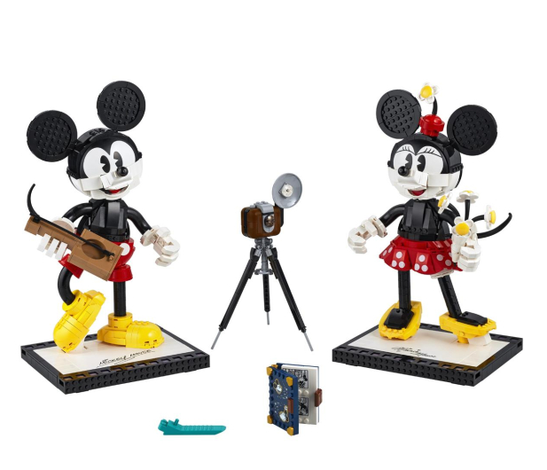 LEGO Disney 43179 Myszka Miki i Myszka Minnie do zbudowania - 1012693 - zdjęcie 2